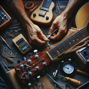 How to tighten loose tuning machines - Guitar Tech Genius